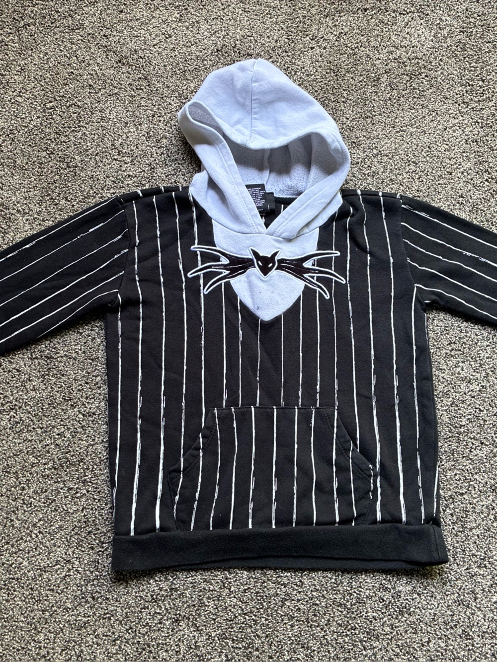 Disney Nightmare Before Christmas Jack Skellington Hoodie, Size 5T